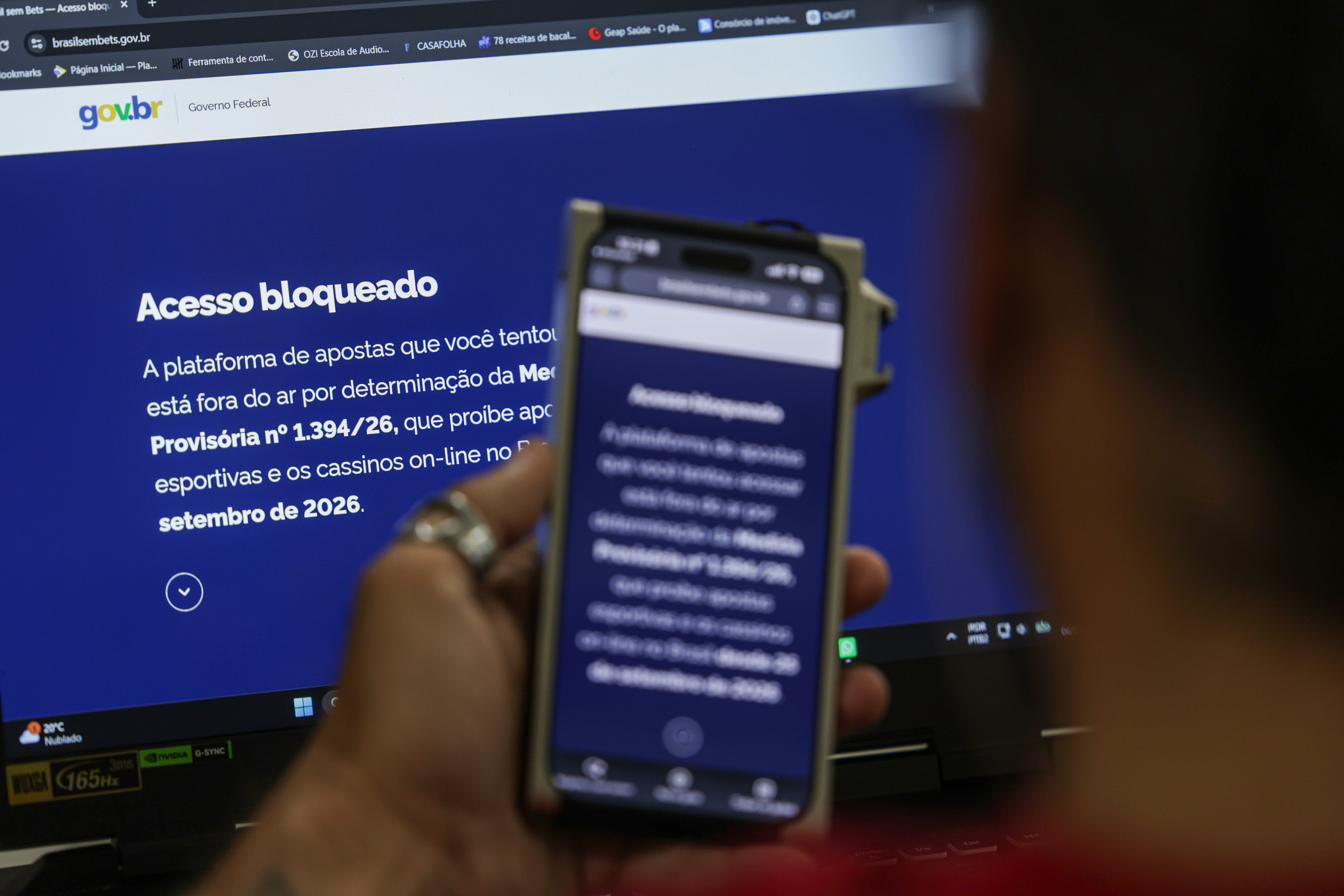 Cerca de 13,2 mil sites de bets ilegais são bloqueados