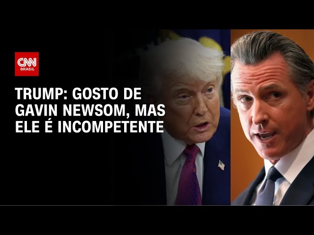 Trump diz que militares permanecerão em Los Angeles “até que haja paz”