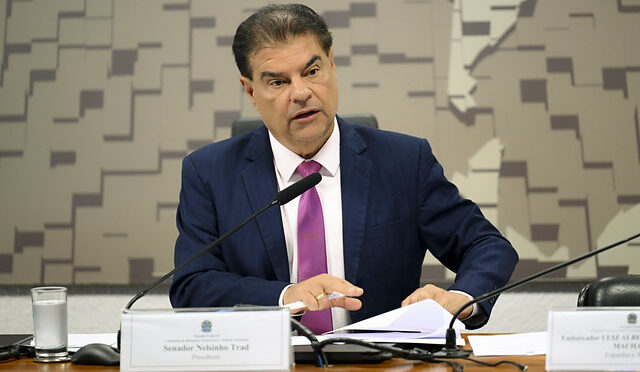 Presidente da CRE articula missão a Washington e lidera reação do Senado à tarifa de Trump