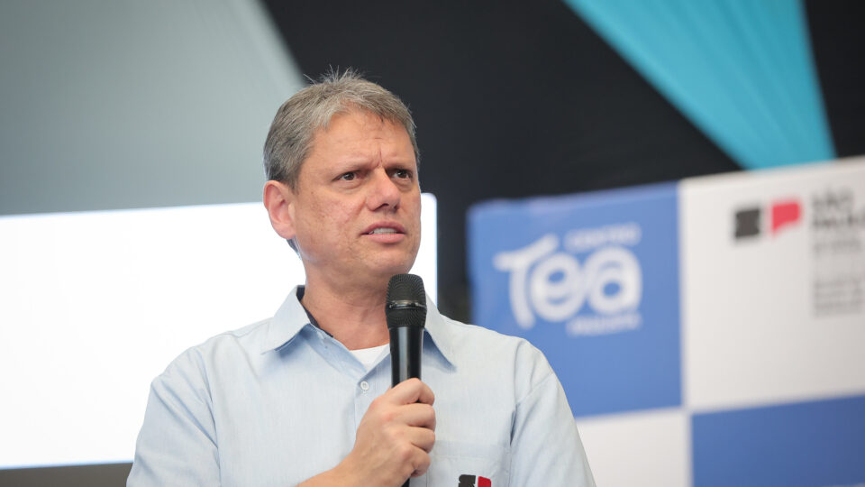 Tarcísio lidera corrida pelo governo de São Paulo em 2026