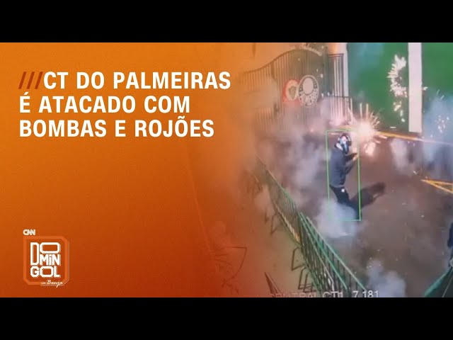 Palmeiras pede abertura de inquérito após ataque com bombas no CT