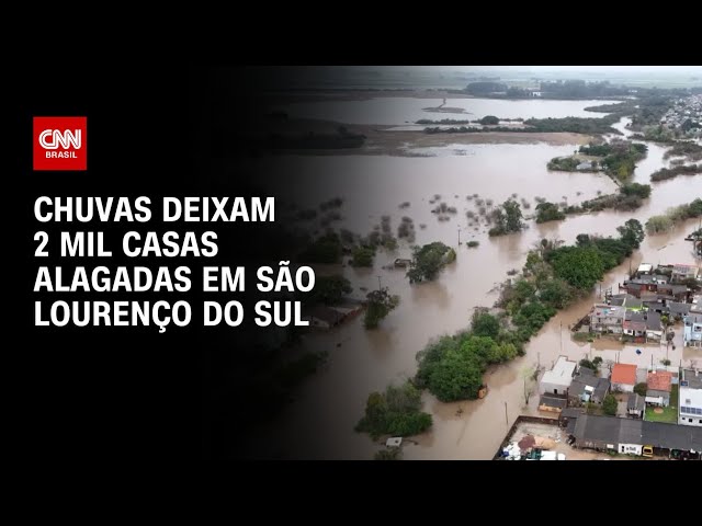 RS: sobe para 42 o número de municípios afetados por temporais