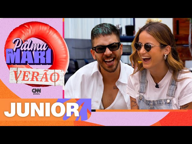 Junior Lima posa em registro raro com os filhos em Dia dos Pais