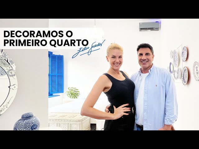 Ana Hickmann e Edu Guedes mostram primeiro cômodo da nova mansão; veja