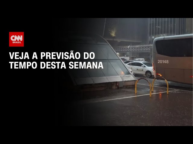 Instabilidades ganham força e terça-feira será de chuva em São Paulo