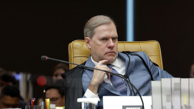 Vídeo mostra Toffoli recebendo banqueiro do BTG e empresário que o levou ao Peru