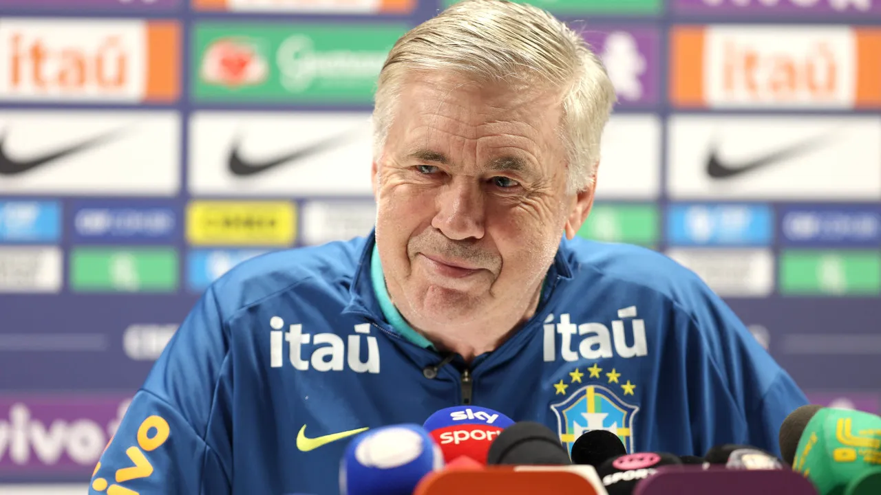 Ancelotti inicia ano com a meta de definir os últimos convocados para a Copa