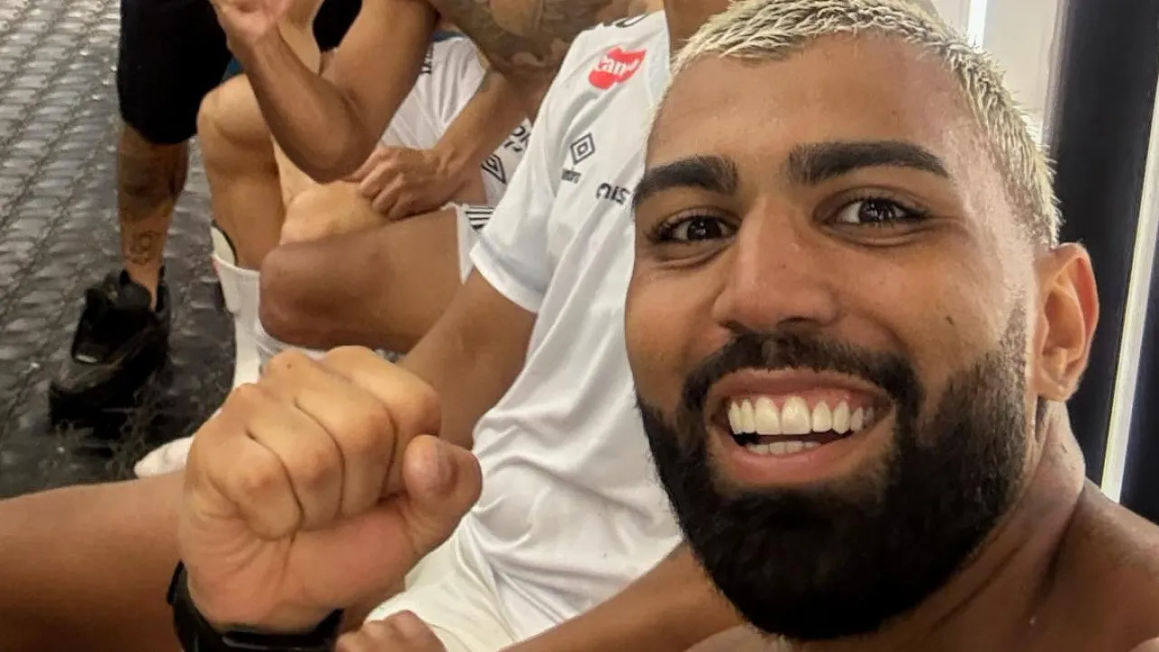 Gabigol quebra seca após ‘semana maluca’ e repete o que fez em 2018 no Santos