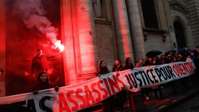 Ativista de direita é assassinado por esquerdistas na França e caso provoca tensão entre Macron e Meloni