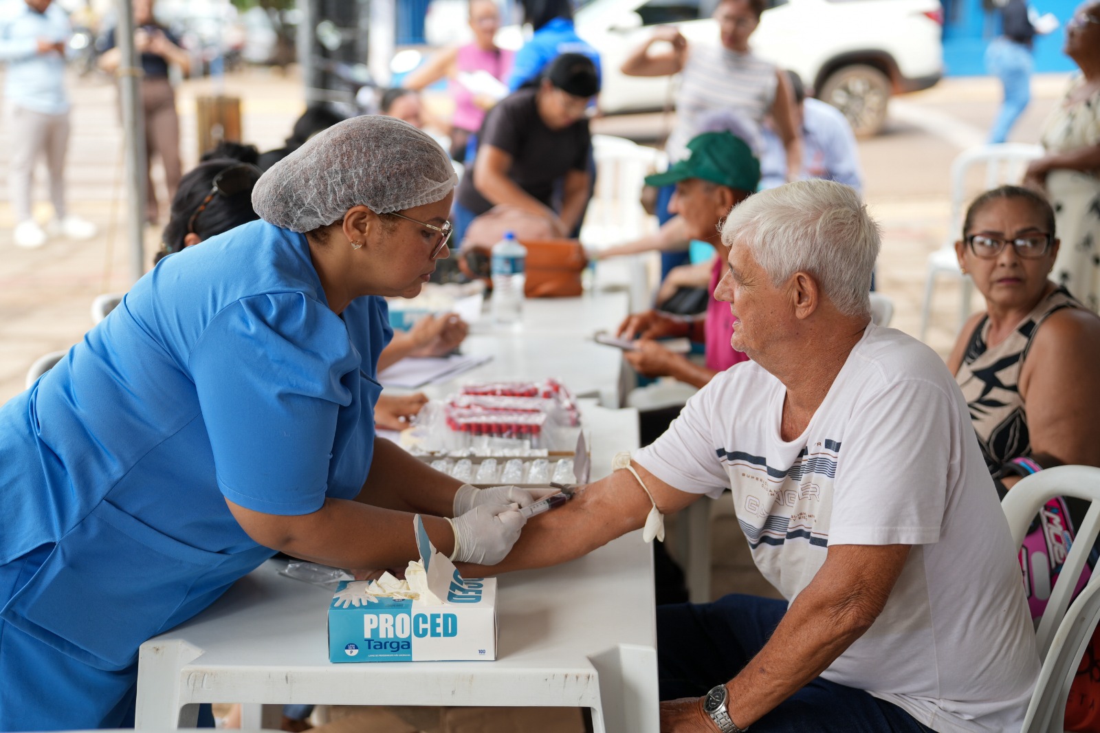 DIA MUNDIAL DO RIM População recebe atendimentos e orientações sobre saúde renal na Praça Brasil Publicado em 12/03/26 às 16:54 SMS
