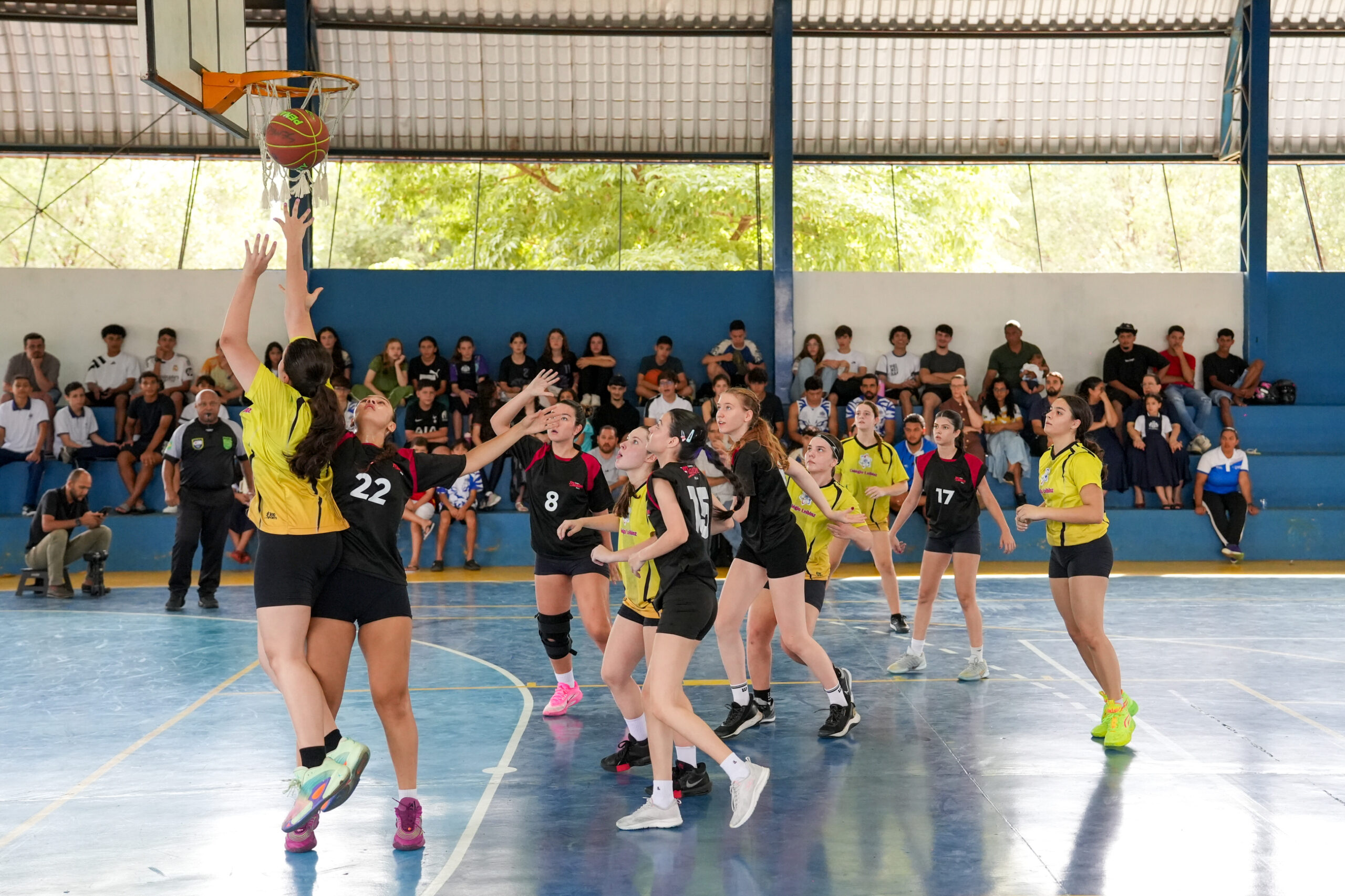 NOVOS CAMPEÕES Disputas de basquete encerram semana dos Jogos Escolares Publicado em 20/03/26 às 16:55 SEMECEL