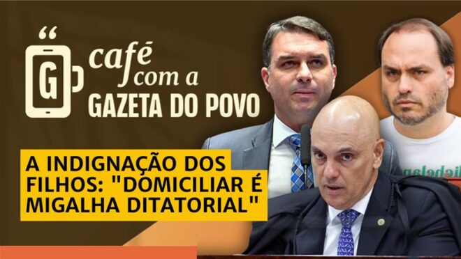 Filhos de Bolsonaro criticam domiciliar: “migalha ditatorial”