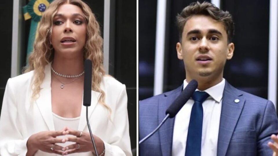 Nikolas adere à campanha “Ele não” contra Erika Hilton para presidir Comissão das Mulheres