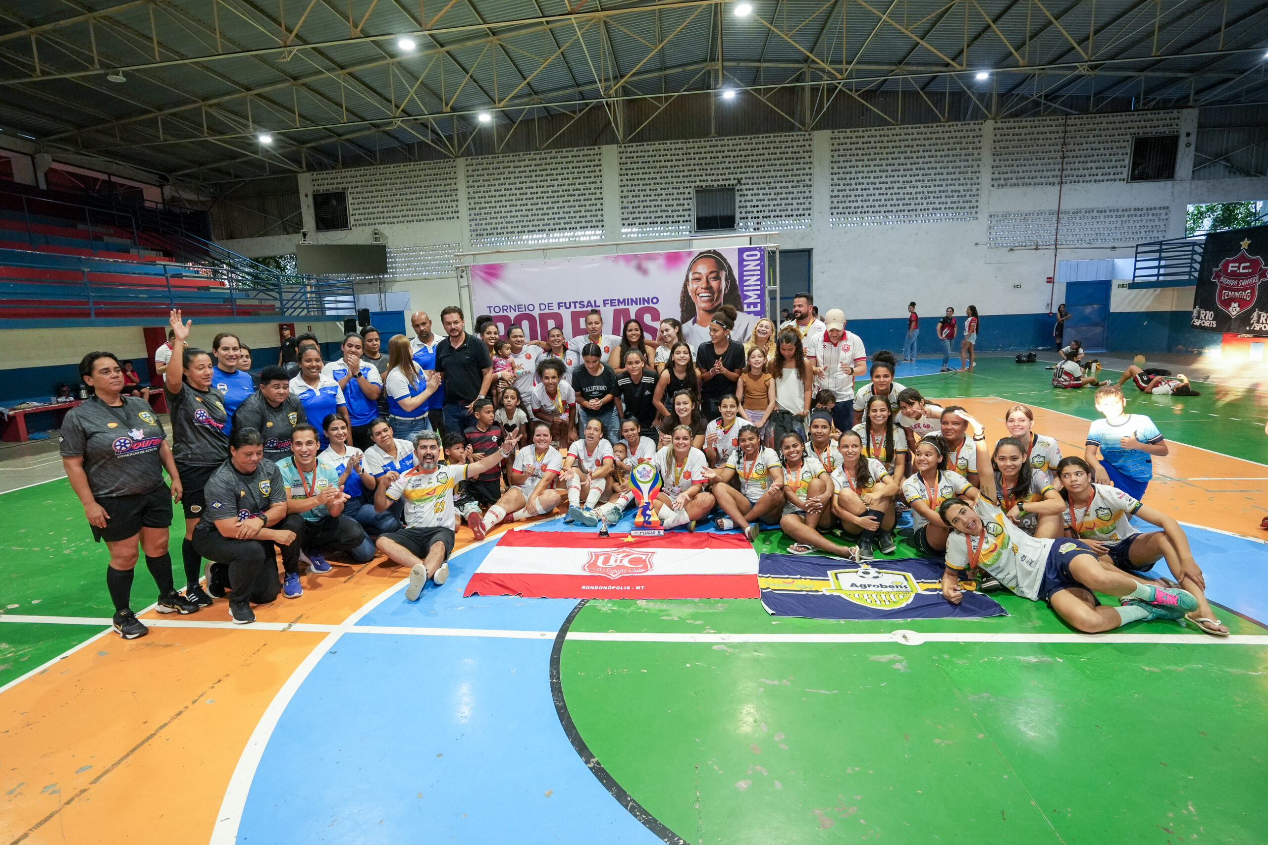 FUTSAL FEMININO Atletas movimentaram o fim de semana no 1º Torneio “Por Elas” Publicado em 16/03/26 às 09:16 SEMECEL