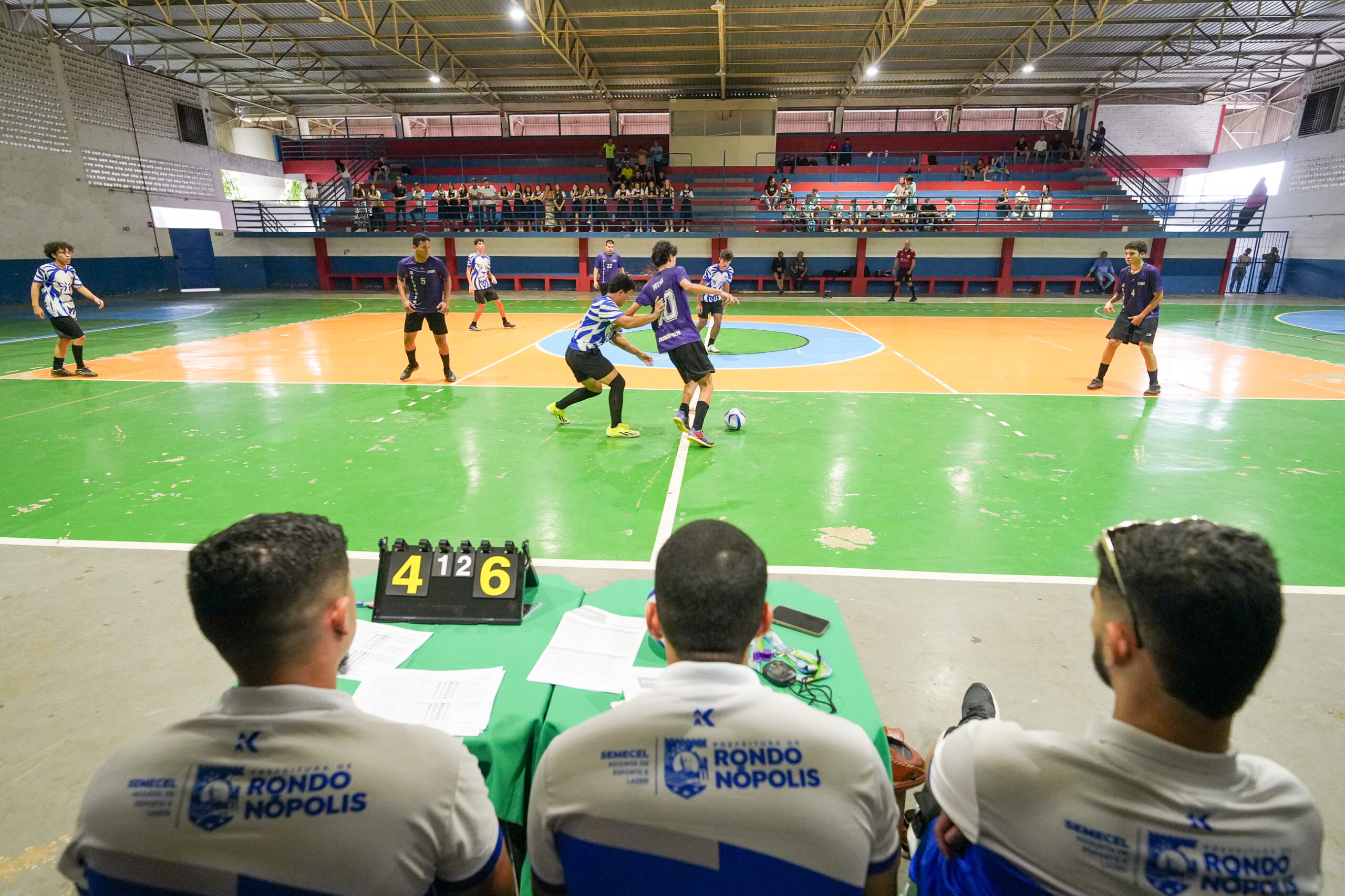 JOGOS ESCOLARES Primeiras disputam começam agitar as quadras de Rondonópolis Publicado em 09/03/26 às 17:28 SEMECEL