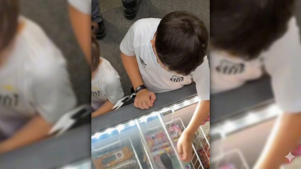 Gela Boca realiza nova ativação de marketing no Santos FC ao unir sorvete e futebol