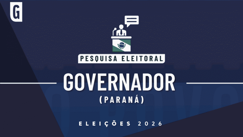 Paraná Pesquisas divulga intenção de voto para governador do Paraná; confira os números