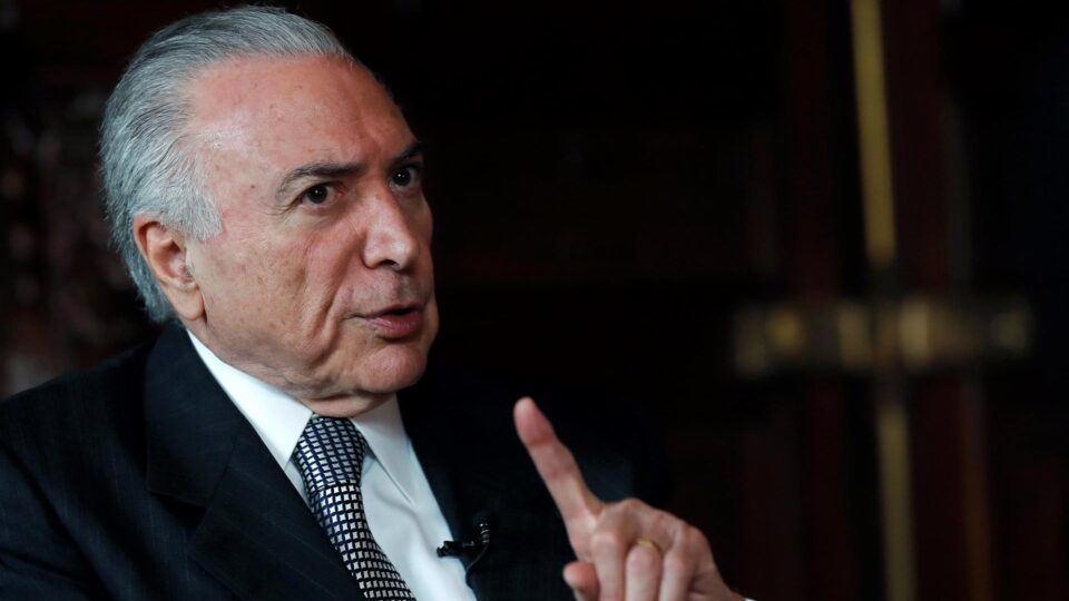 Temer diz não se arrepender de indicar Moraes ao STF
