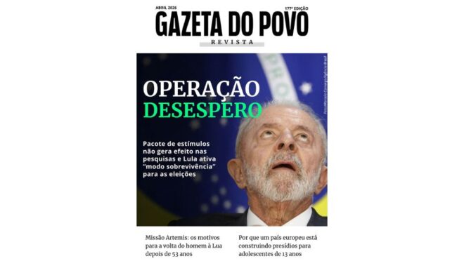 A poucos meses da eleição, desespero bate à porta de Lula; leia na Gazeta Revista