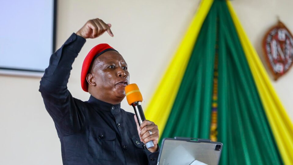 Deputado sul-africano que prega violência contra brancos é condenado por posse ilegal de arma