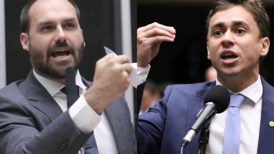 Embates entre Eduardo e Nikolas revelam choque de perspectivas na direita