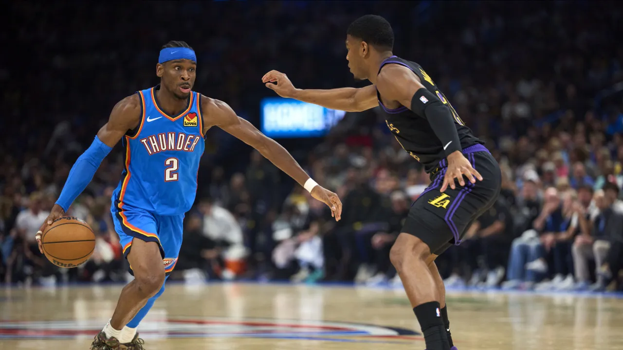 Lakers são atropelados pelo Thunder e Doncic deixa quadra chorando após lesão
