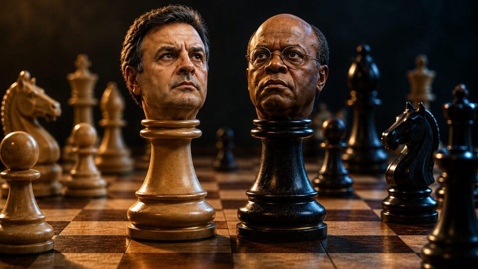 Aécio Neves e Joaquim Barbosa tentam ressuscitar a terceira via nas eleições
