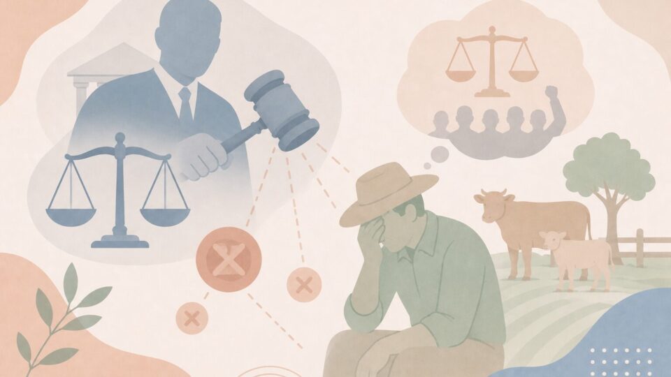 O ativismo judicial na produção de carne