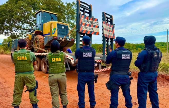 Sema e PM aplicam cerca de R$ 1,5 milhão em multas durante operação contra ilícitos ambientais