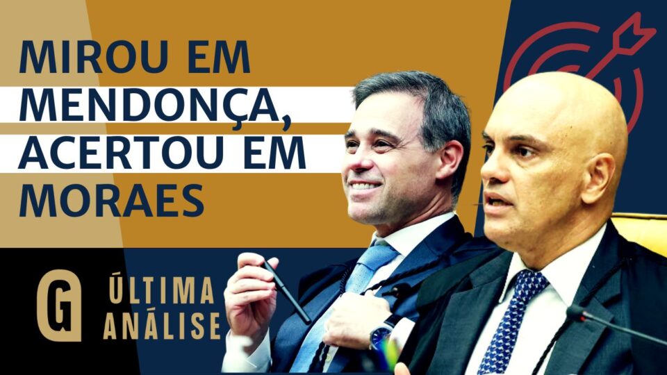 As duas caras de Gilmar: ministro ataca Mendonça e defende Moraes