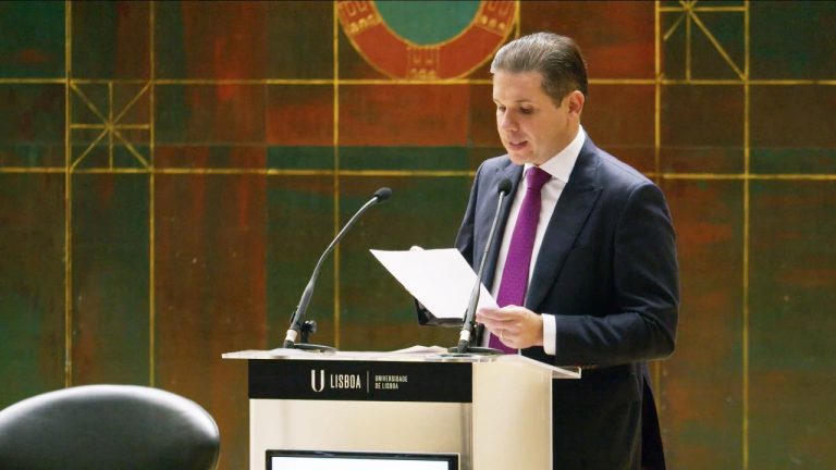 Hugo Motta defende democracia e cooperação entre países no Fórum de Lisboa