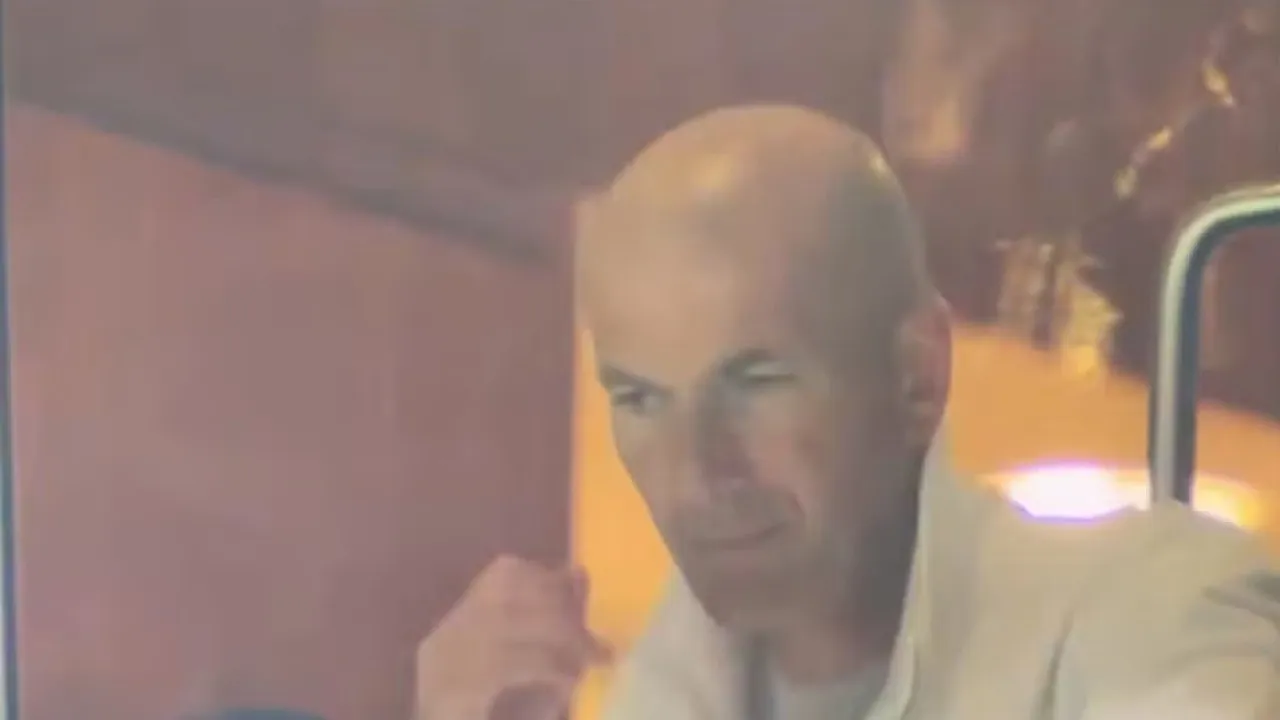 Reação de Zidane ao ver Messi marcar 3 contra o seu filho viraliza; vídeo