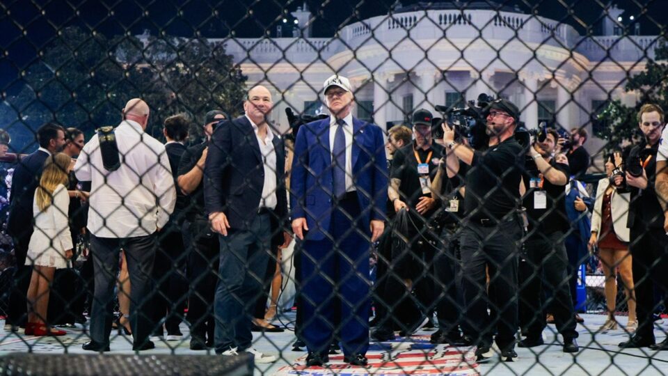 UFC na Casa Branca celebra aniversários de Trump e da independência dos EUA