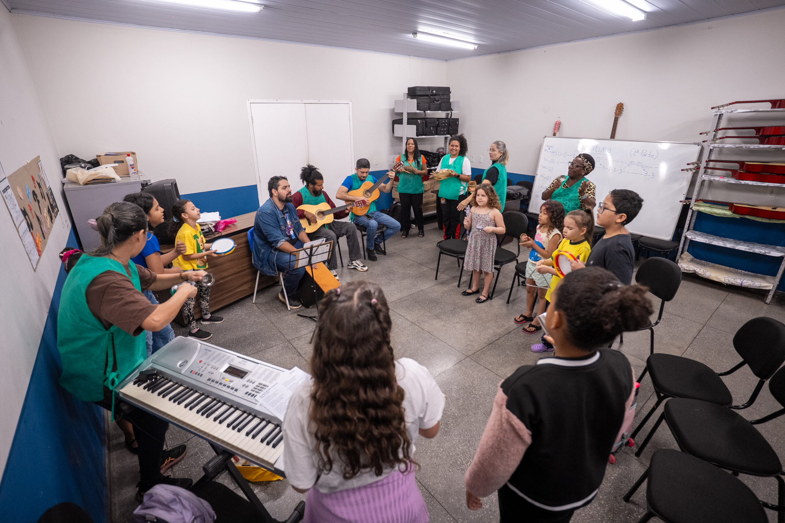 CULTURA QUE ACOLHE Colônia de férias da Escola Municipal de Artes leva diversão, criatividade e aprendizado às crianças durante o recesso Publicado em 10/07/26 às 09:59 SEMECEL