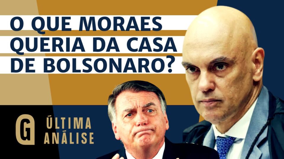 Investigação ou intimidação? Moraes vai à casa de Bolsonaro