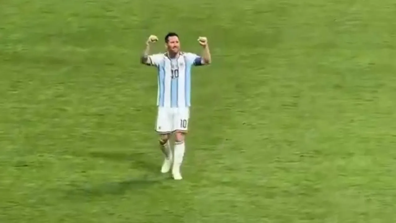 Messi chora após virada da Argentina sobre o Egito na Copa; veja