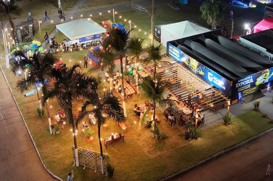 PORTAS ABERTAS Estande da Prefeitura oferece espaço gratuito de lazer e alimentação durante a 52ª Exposul Publicado em 05/08/26 às 11:45 Prefeitura Municipal de Rondonópolis