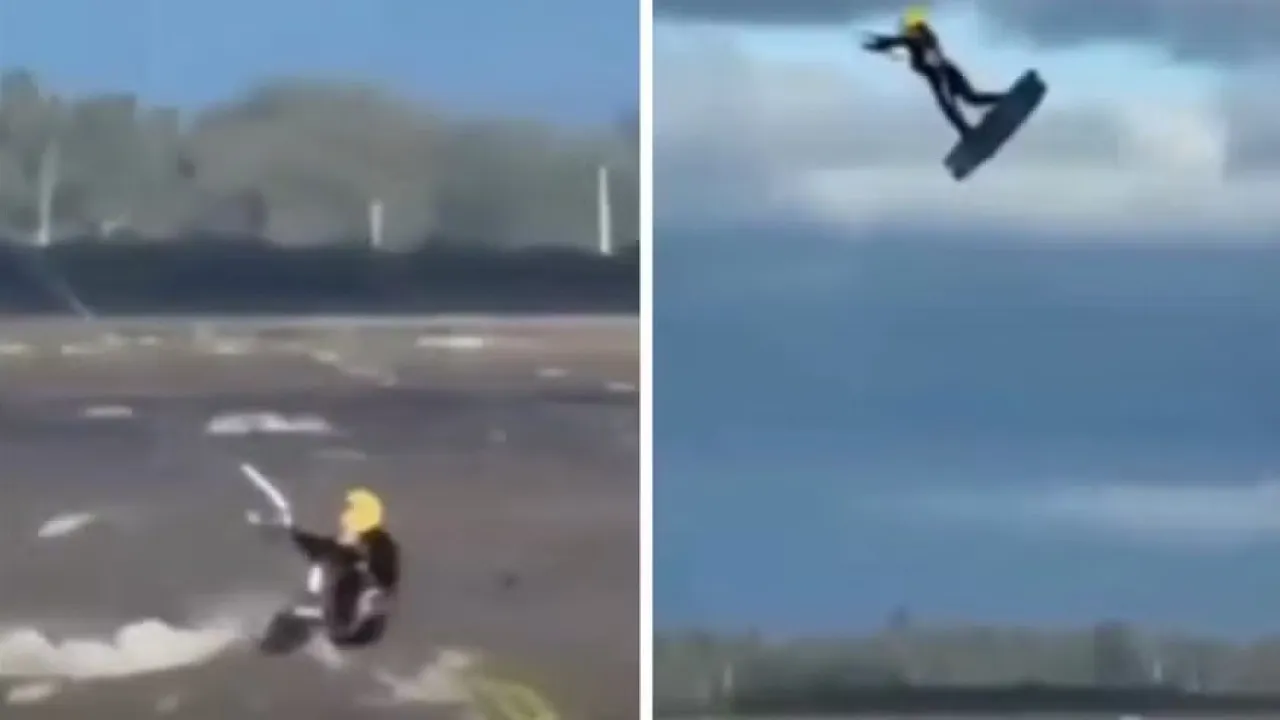 Namorada grava último salto de atleta antes de acidente fatal; vídeo