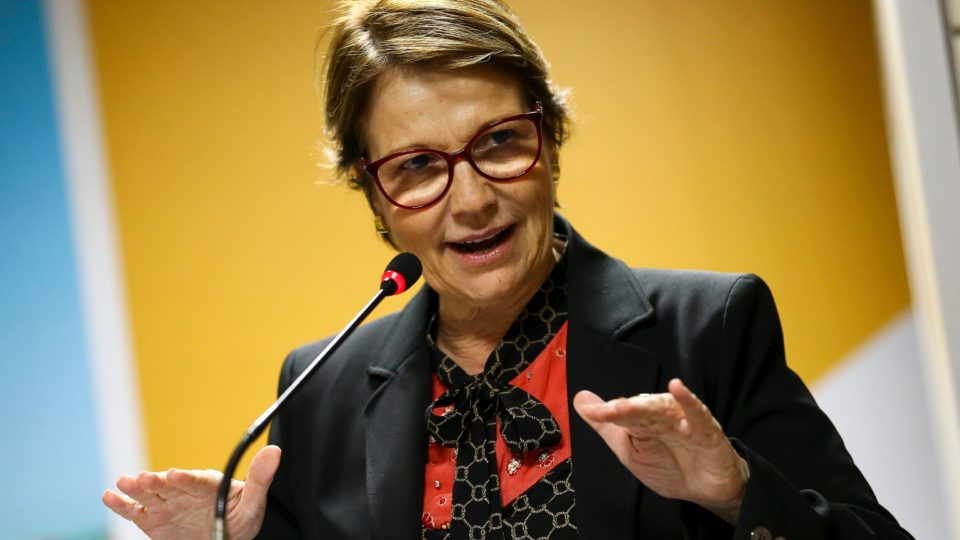 Mesmo após decisão do PP, Tereza Cristina não descarta ser vice de Flávio Bolsonaro