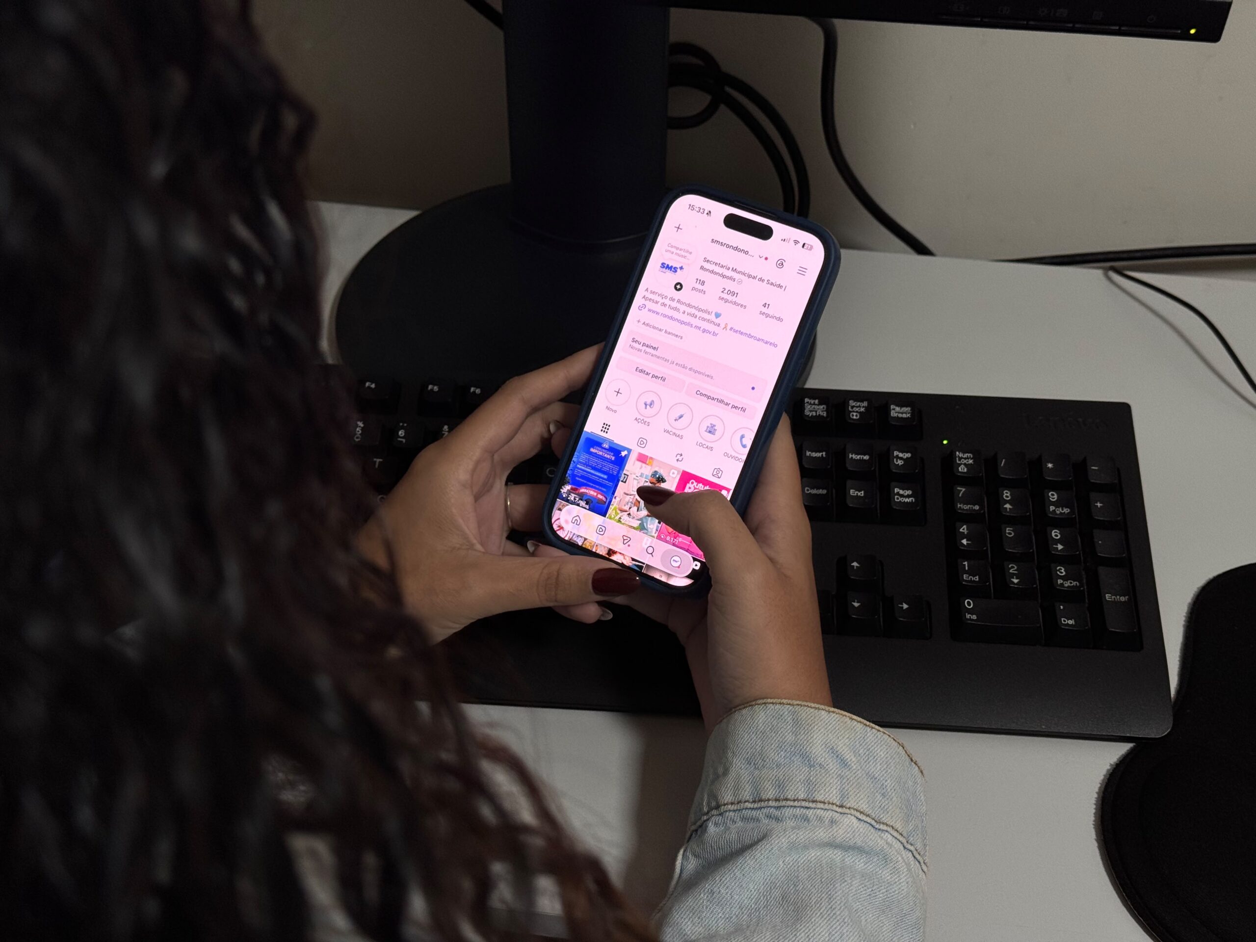 Secretaria de Saúde amplia comunicação com a população pelo Instagram – Prefeitura Municipal de Rondonópolis